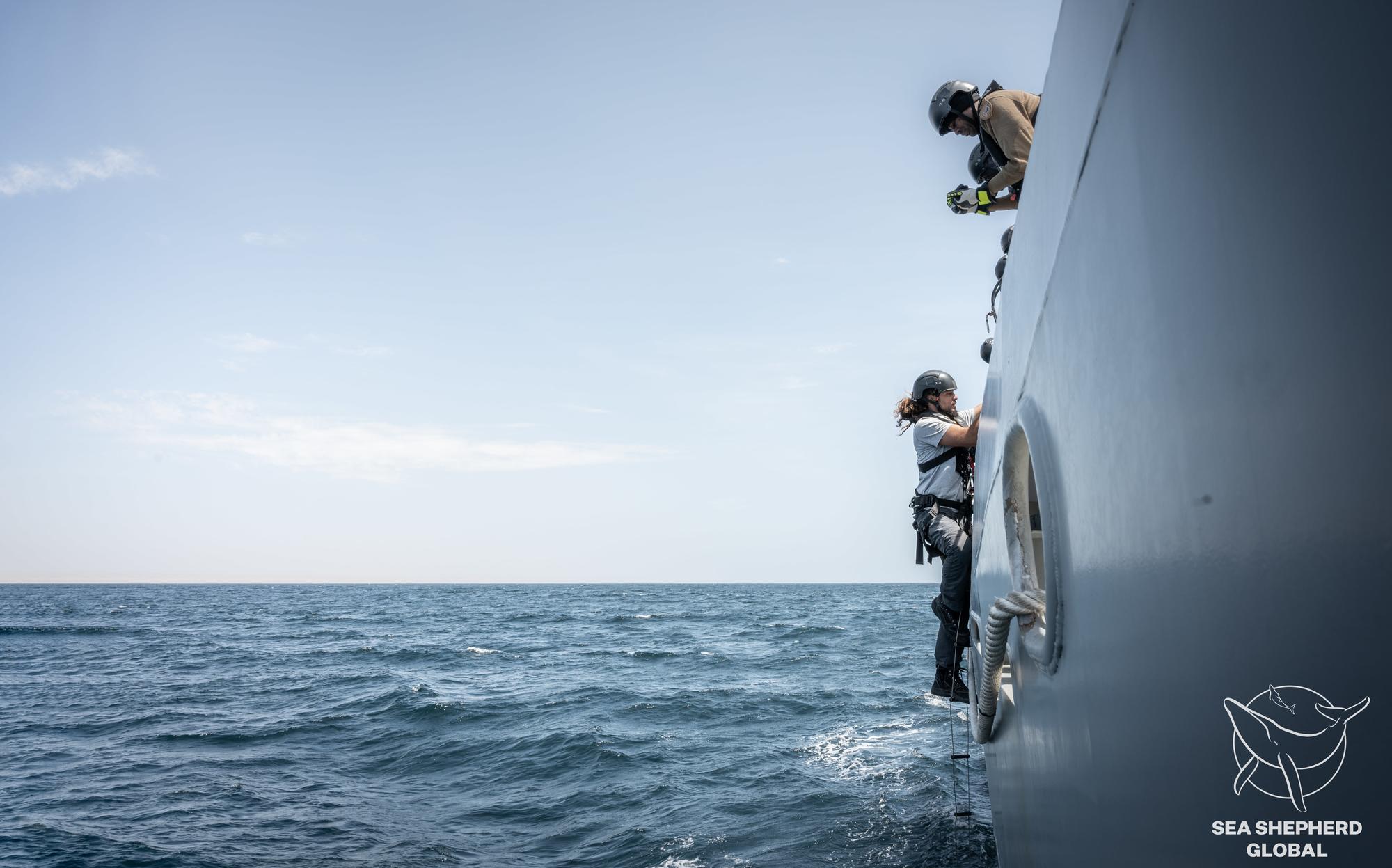 Adestramento para abordaxe